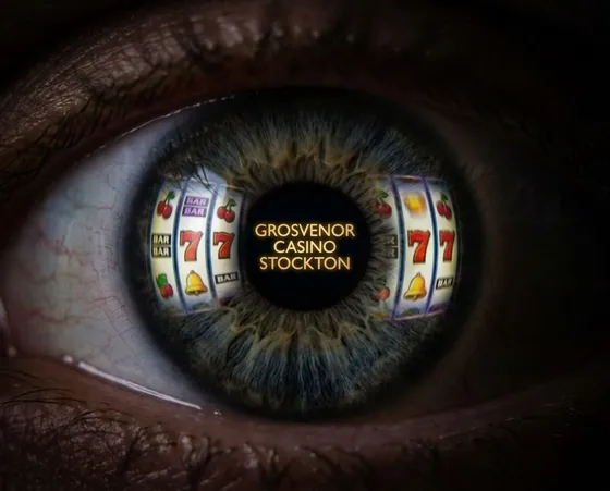 spinning slots games and reels (Grosvenor Casino Stockton)
